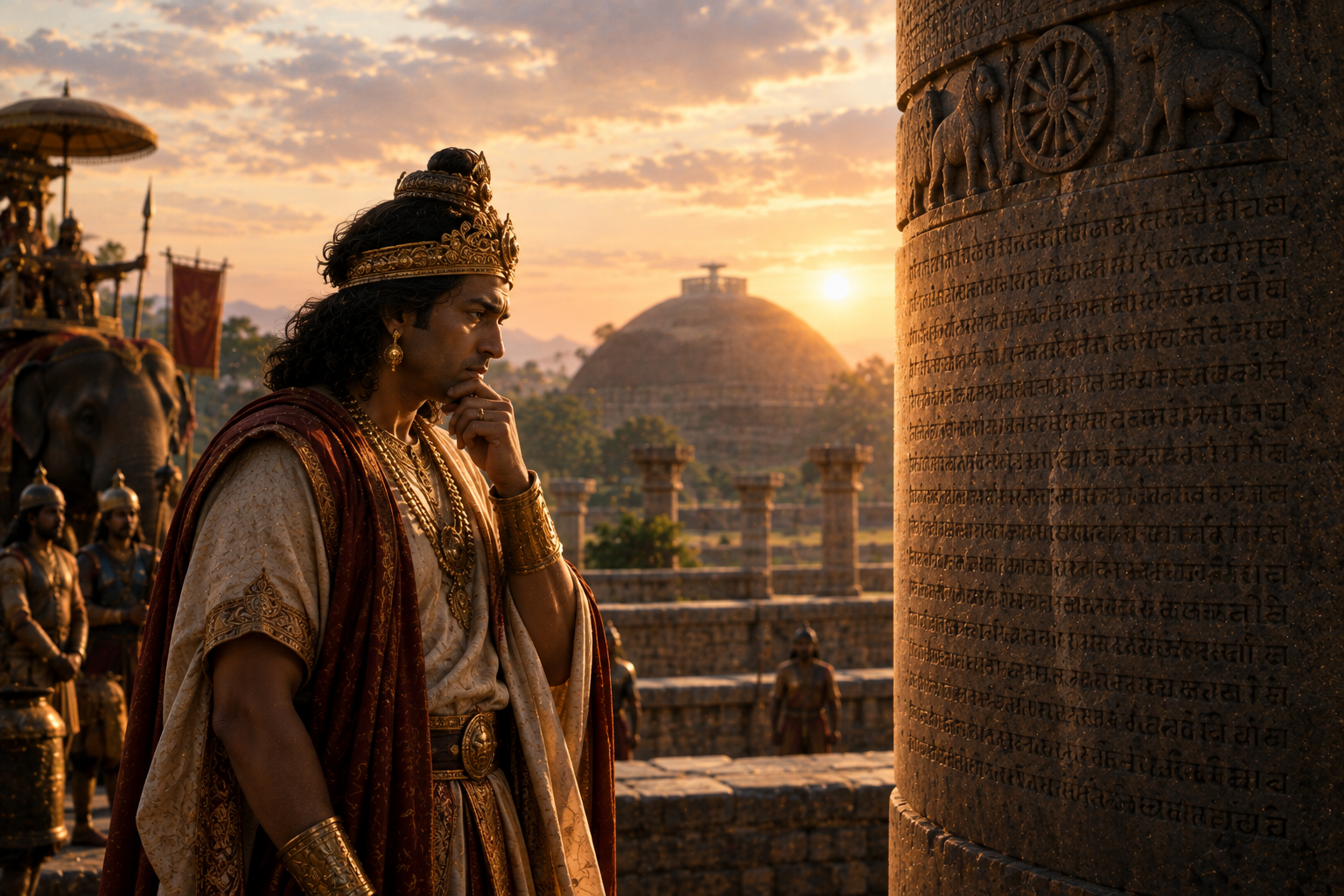Ashoka: The Emperor Who Confessed on Stone